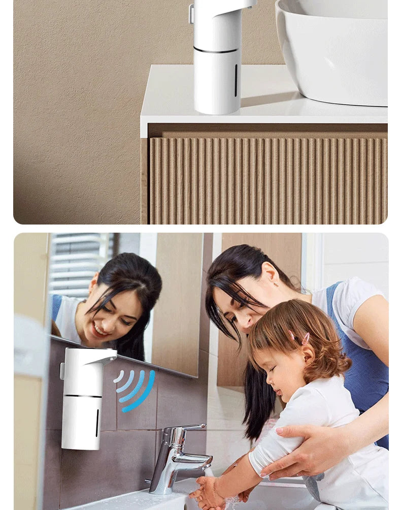 Automatic Sensing Soap Dispenser - Contactless Wall Mounted Frother
