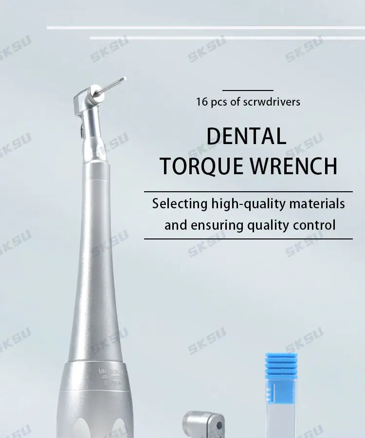 Dental Implant Universal Torque Wrench Screwdriver Kit - Prosthetic Repair Tools