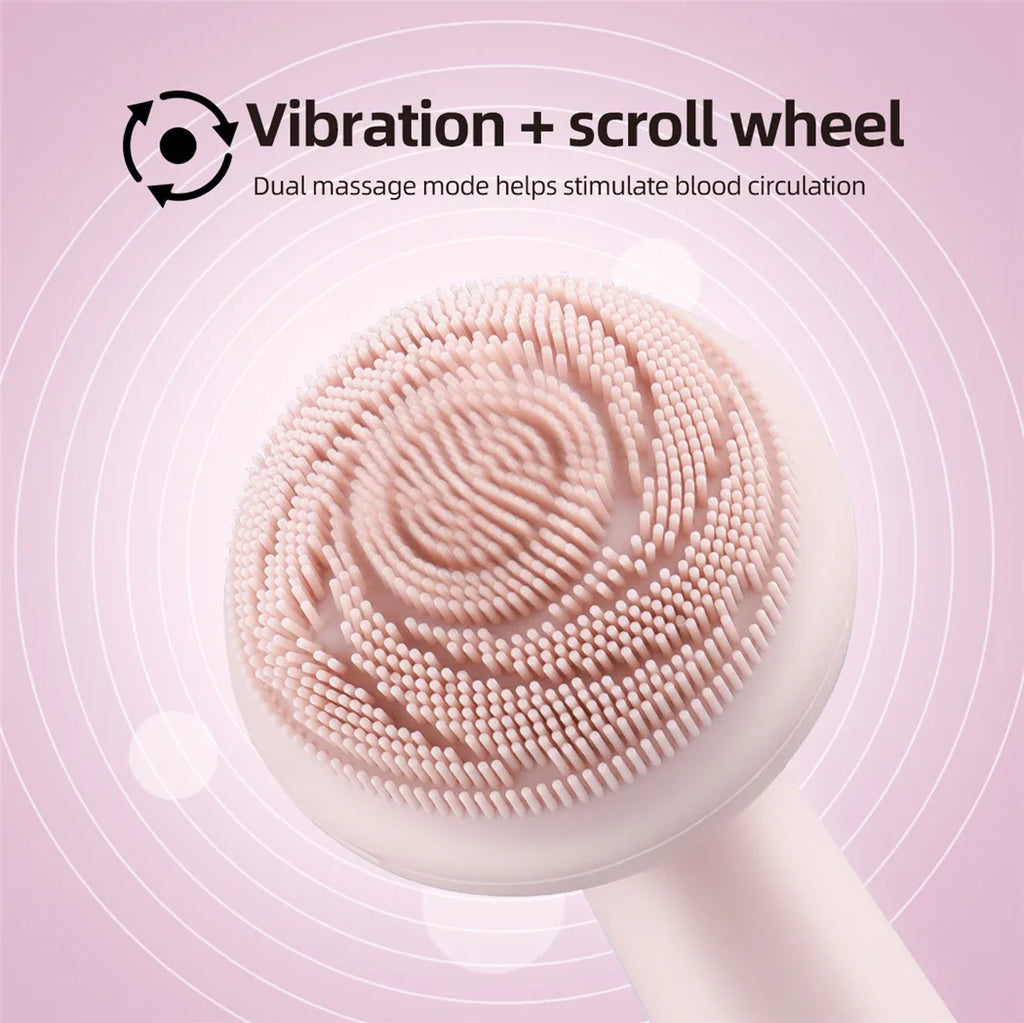 HOMEFISH Silicone Facial Cleansing Brush - Deep Clean & Exfoliate