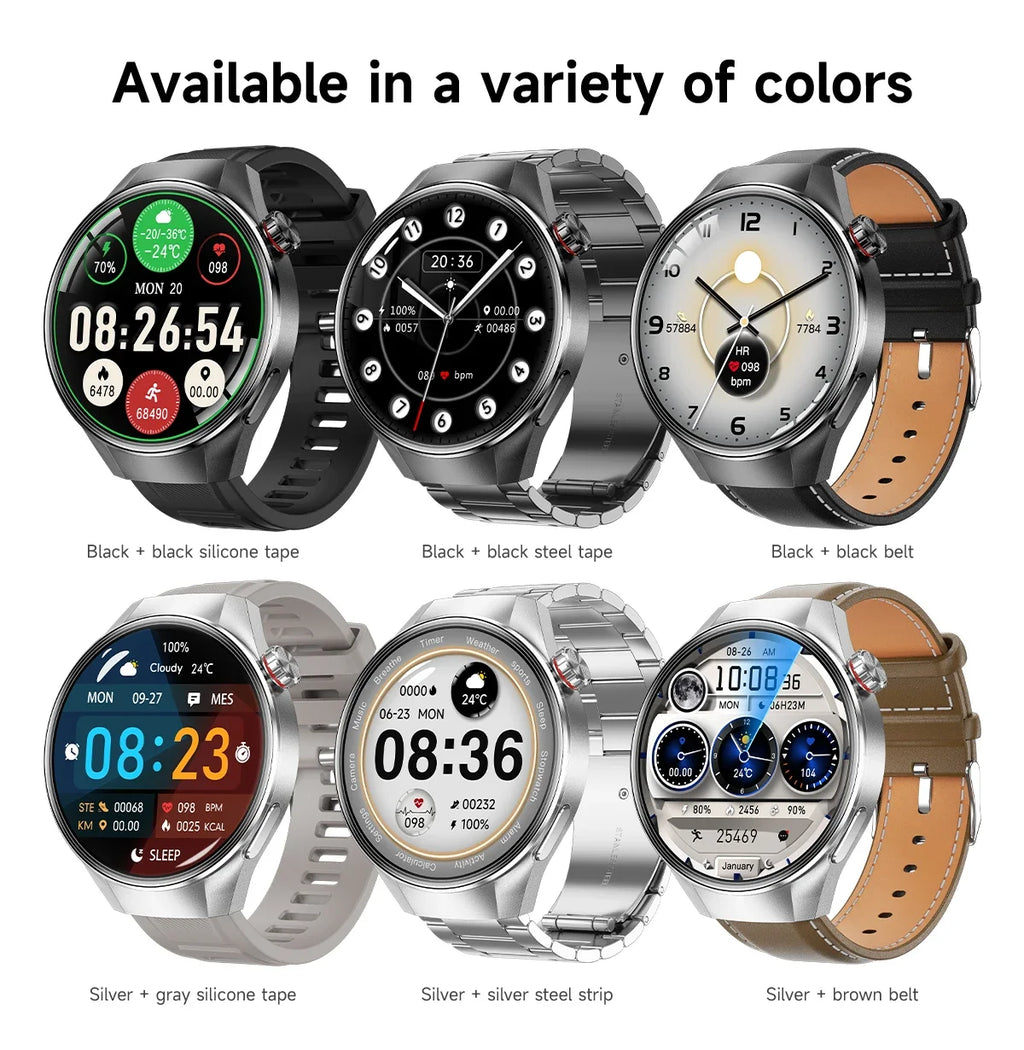 G5 PLUS Smartwatch | 1.75" HD AMOLED, GPS & Fitness Tracker