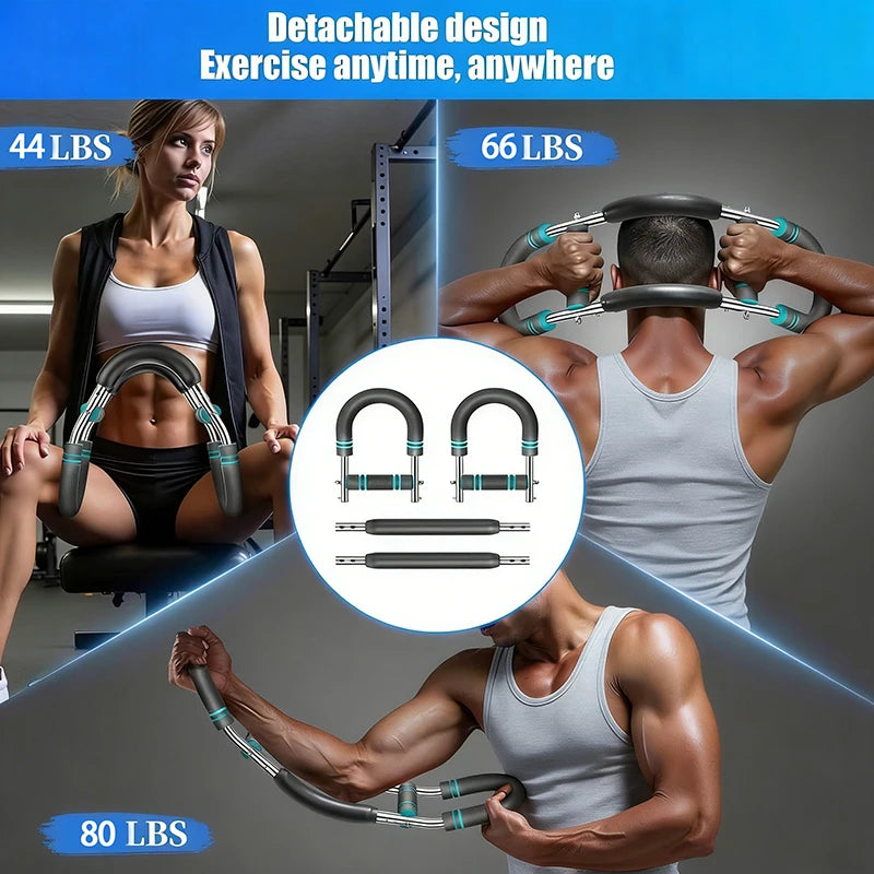 40KG U-Shape Hand Gripper & Arm Trainer - Power Twister Bar