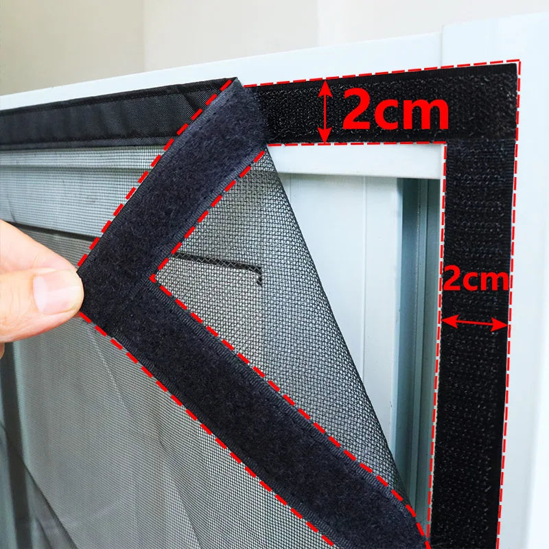 Magnetic Door Screen | Insect Mosquito Net | Auto Closing Mesh