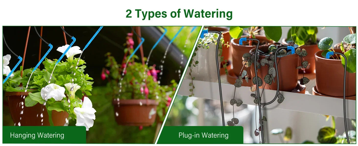 Solar Automatic Drip Irrigation System for Garden & Balcony