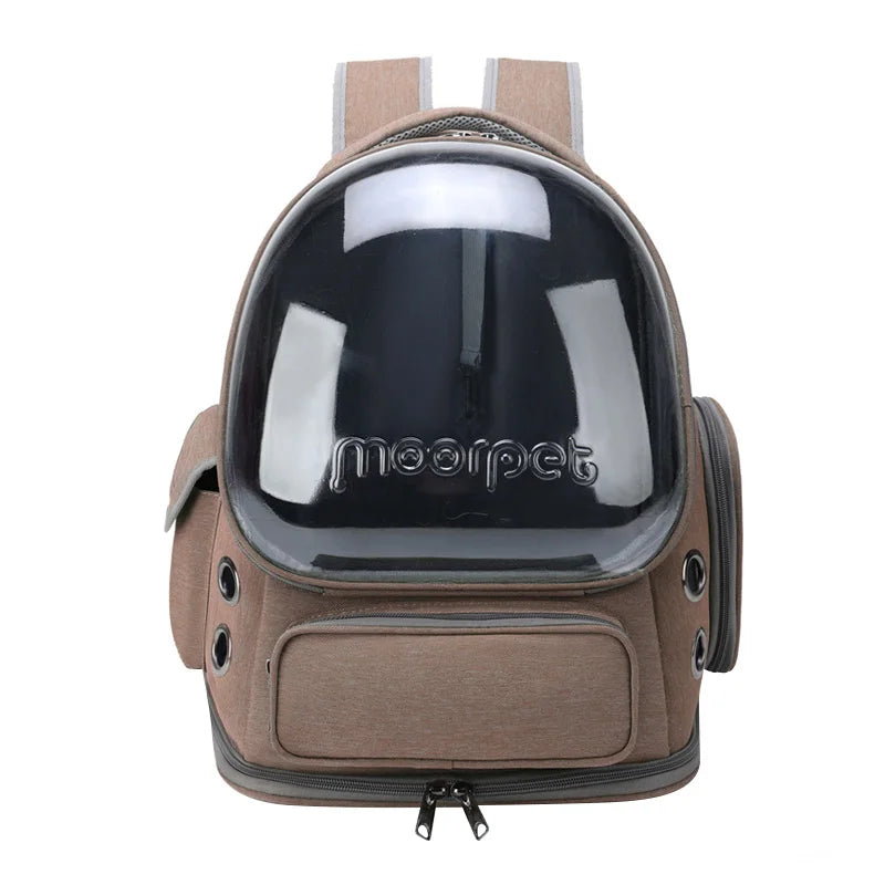 Transparent Pet Carrier Backpack for Cats & Small Dogs | Travel Bag