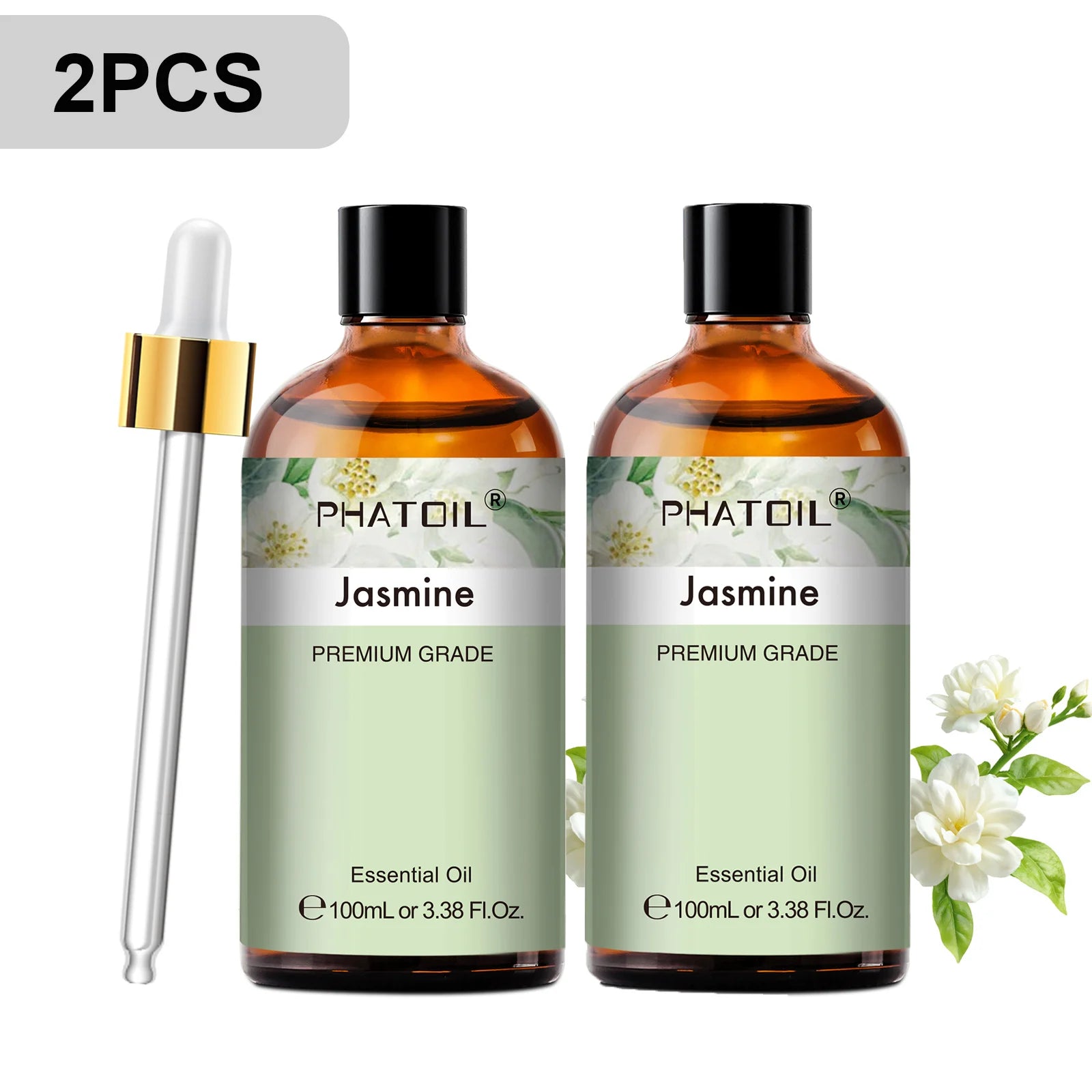 PHATOIL Premium Essential Oil Blend - Sandalwood, Lavender, Eucalyptus, Peppermint