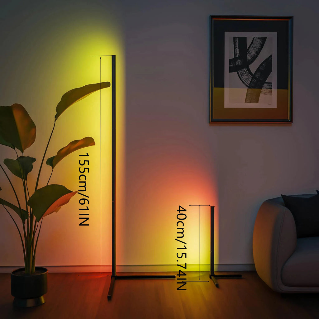 HOMEFISH Music-Sync RGB Floor Lamp - Smart LED Lighting