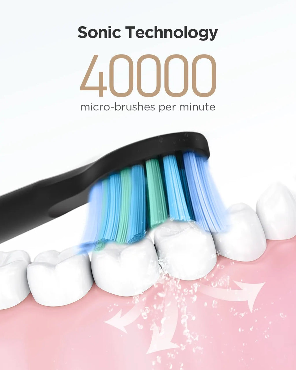 Fairywill FW-507 Sonic Electric Toothbrush - USB Rechargeable