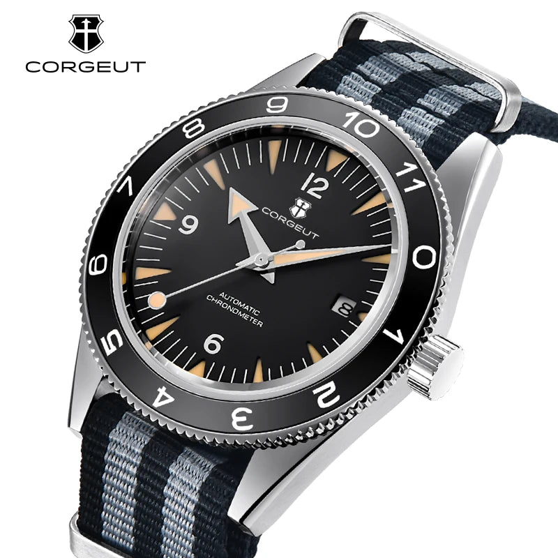 Men's Automatic Watch - Sapphire Glass, 100m Water Resistant