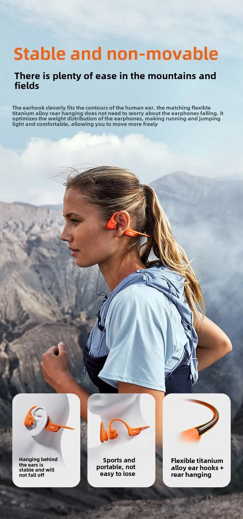 SHOKZ OpenRun Pro 2 Bone Conduction Bluetooth Headphones S820 S821mini