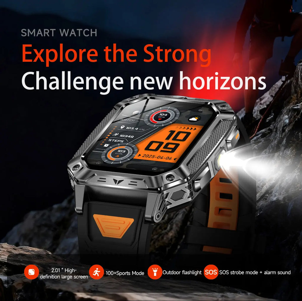 Apex Outdoor Smartwatch | GPS, Flashlight, AMOLED, 10ATM - Your Ultimate Adventure Companion