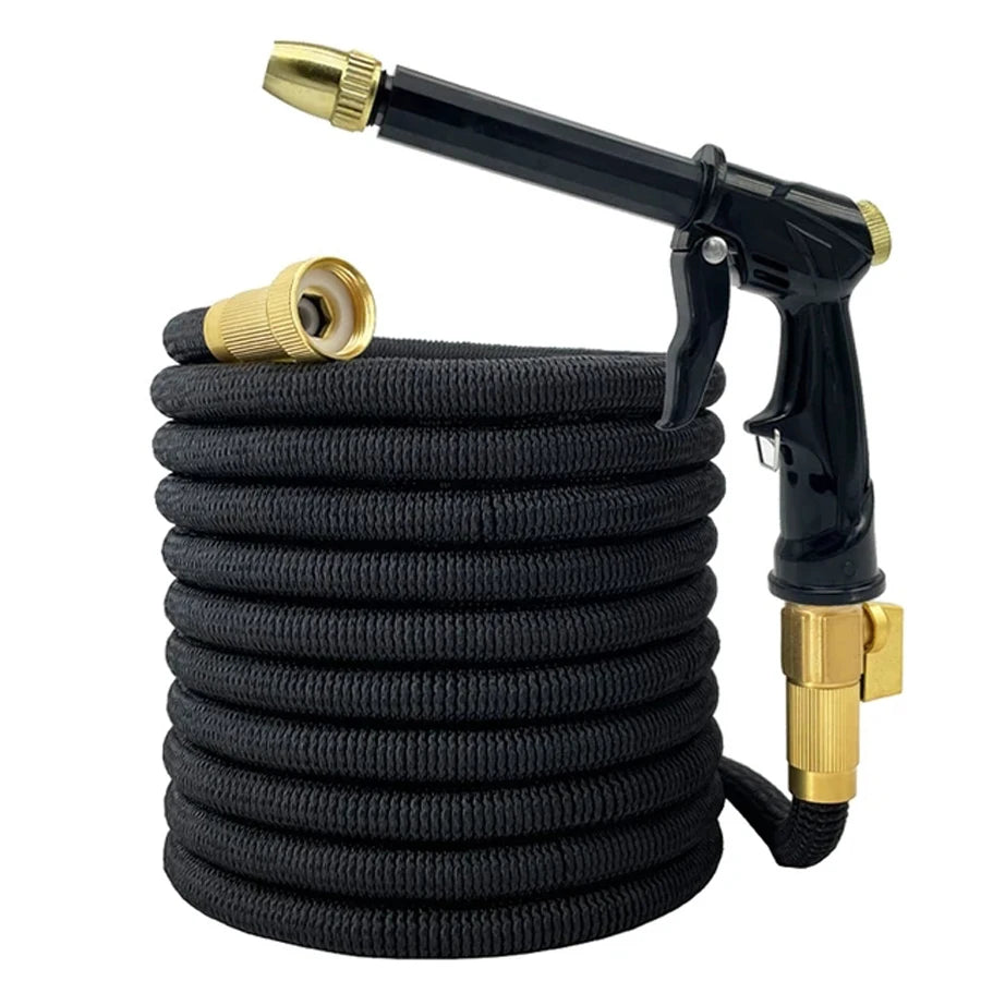 Vabena High Pressure Expandable Garden Hose with Sprinkler - US 3/4"