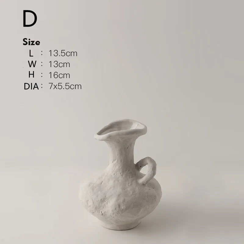 Vabena Nordic Ceramic Hydroponic Vase | Table & Bathroom Decor