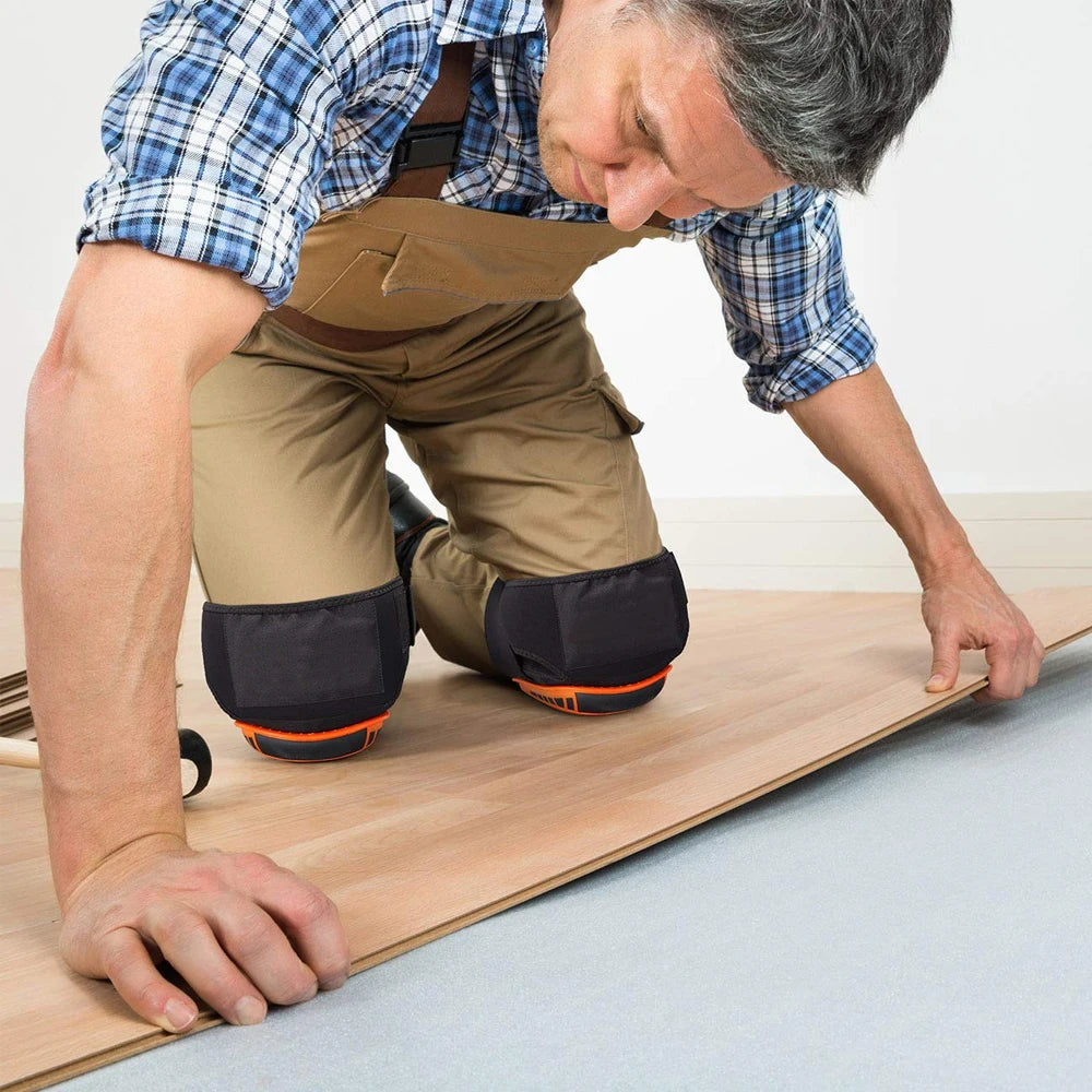 Professional Heavy Duty Gel Knee Pads for Work & Gardening Comfort