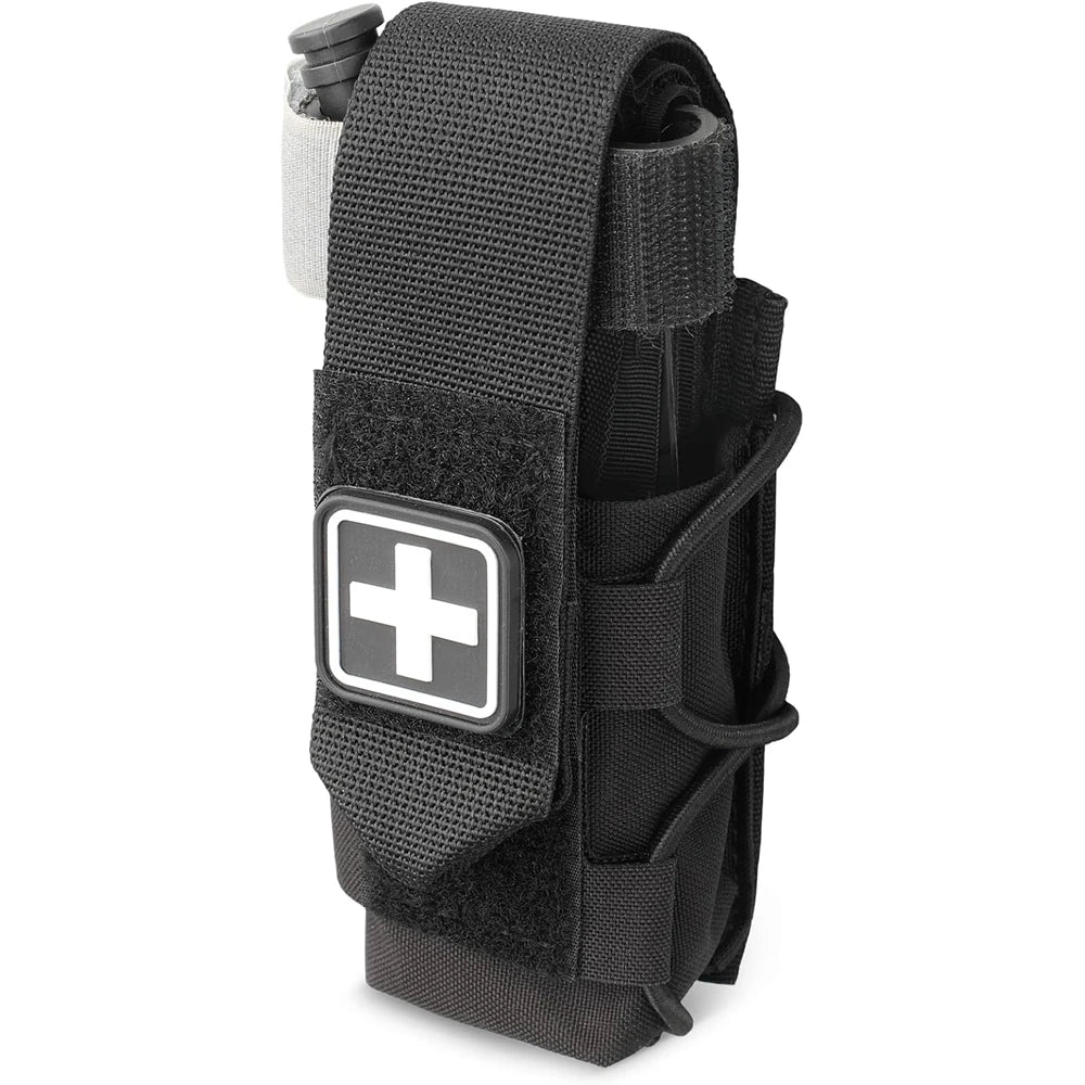 MOLLE Tourniquet Holder IFAK Pouch TQ Holster Tactical Medical Kit
