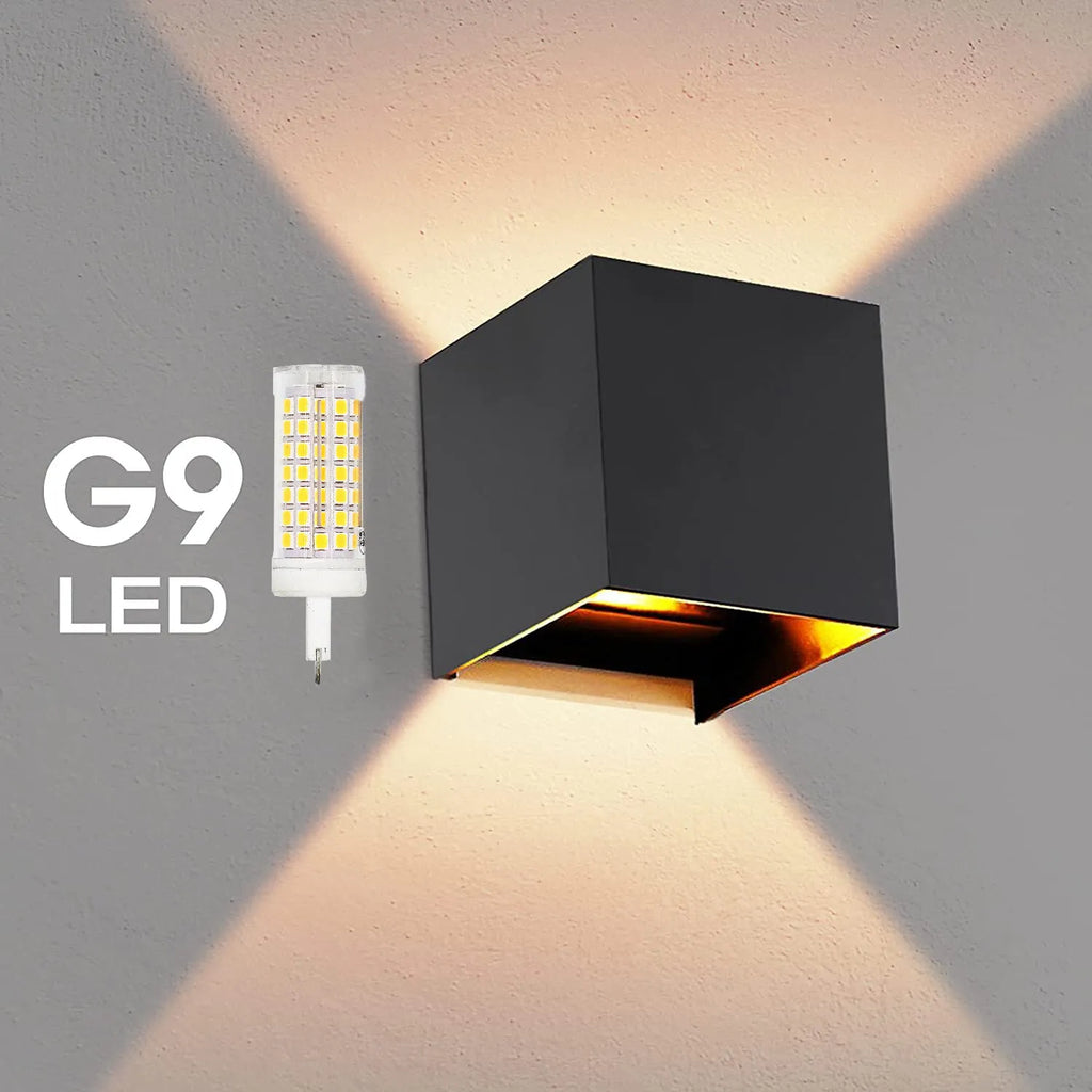 KICAAO Modern Architectural Waterproof LED Wall Lamp | Outdoor Lighting