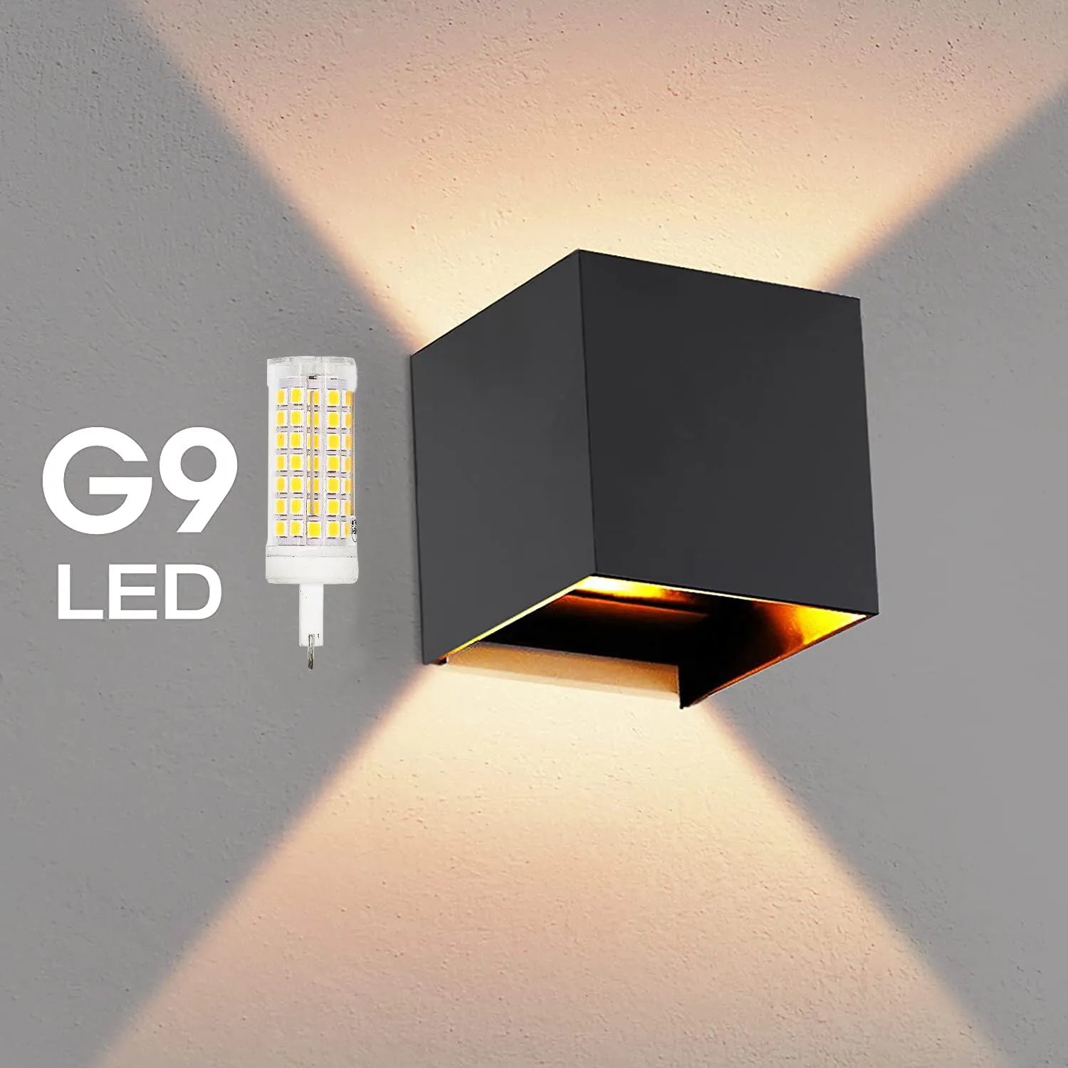 KICAAO Modern Architectural Waterproof LED Wall Lamp | Outdoor Lighting