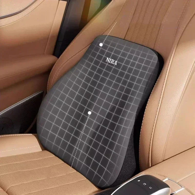 Amagi Memory Foam Car Comfort Set - Headrest, Lumbar, Back Support