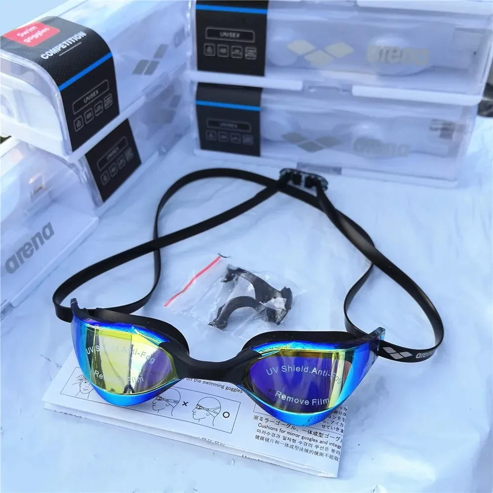 Aremd 25 Year Pro Racing Swimming Goggles - Waterproof Anti-Fog UV400