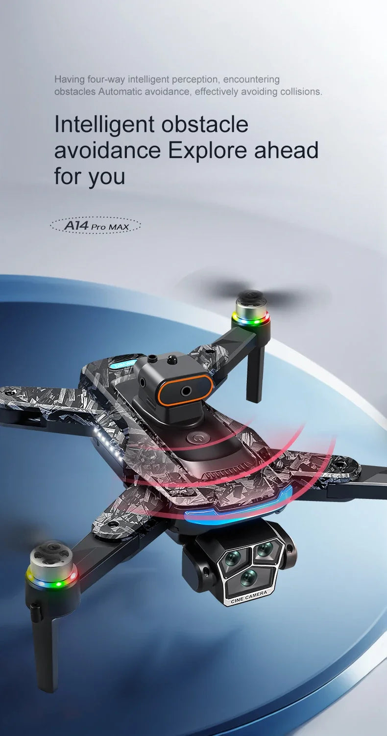 Lenovo A14Pro Max 4K GPS Drone | Dual Pro Camera | Advanced Aerial Photography