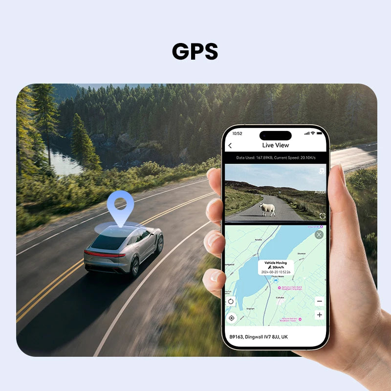 DDPAI Z50 Pro 4K Dash Cam with GPS, ADAS & Night Vision