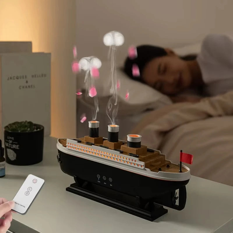 CREAROMA Titanic Humidifier - 250ml Remote Control Air Diffuser