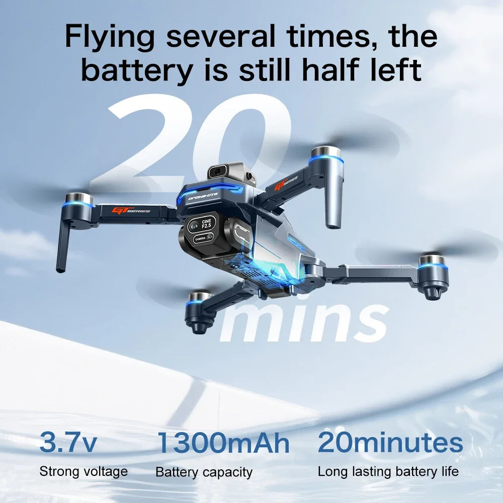 Lenovo GT8 Drone | Pro 8K Dual Camera GPS FPV Quadcopter