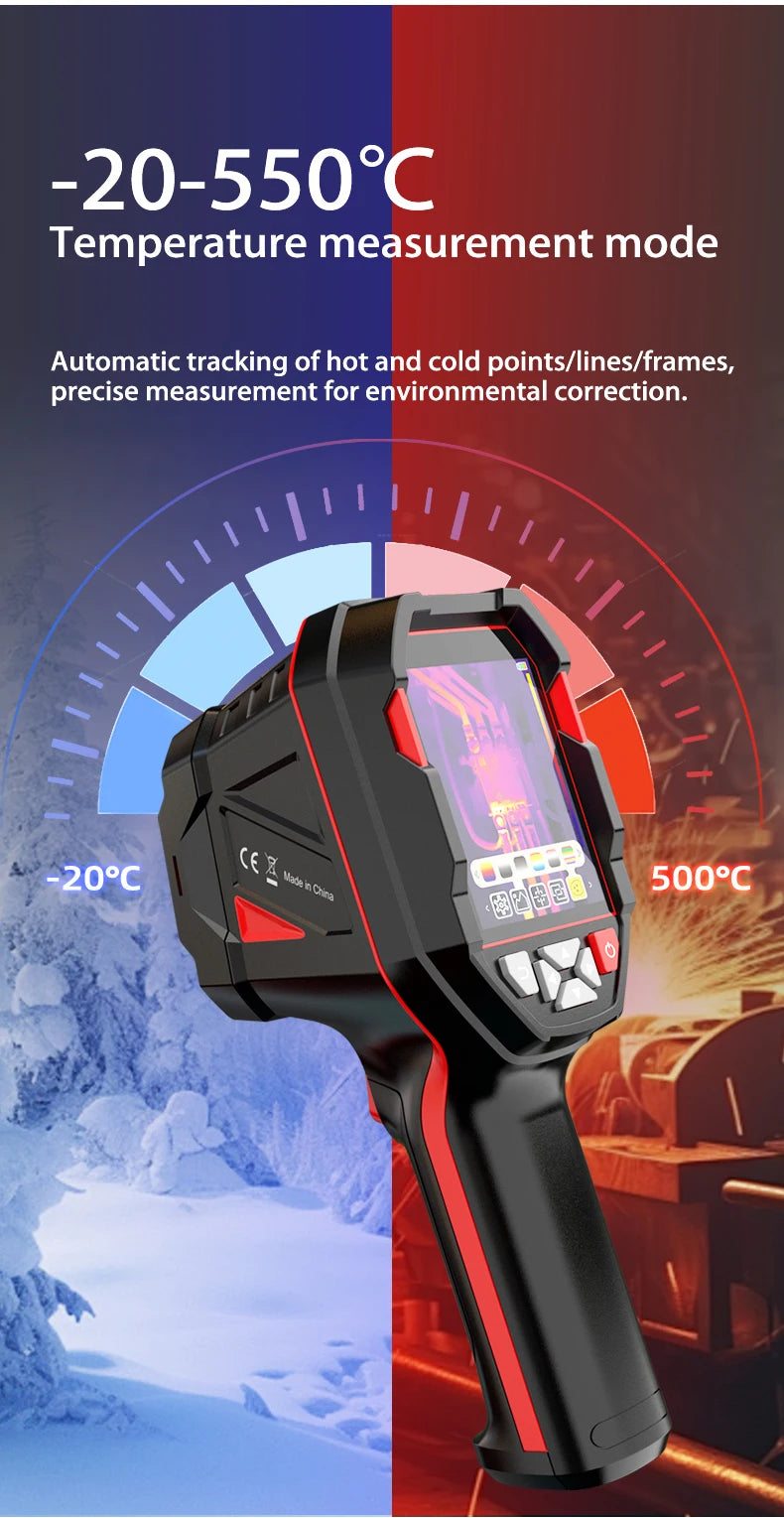 HABOTEST HT821A Rechargeable Thermal Camera - Waterproof & Dustproof
