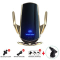 VIKEFON 15W Magnetic Wireless Car Charger & Auto Phone Mount - Fast Charging