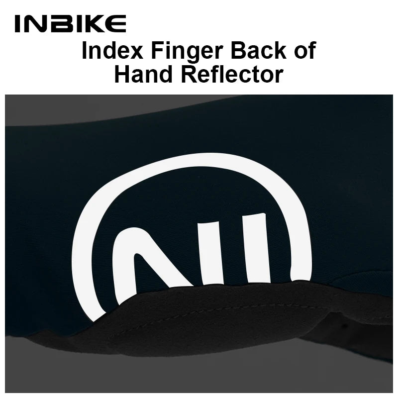 INBIKE Full Finger Touch Screen Cycling Gloves - MTB Road Bike Spring Summer
