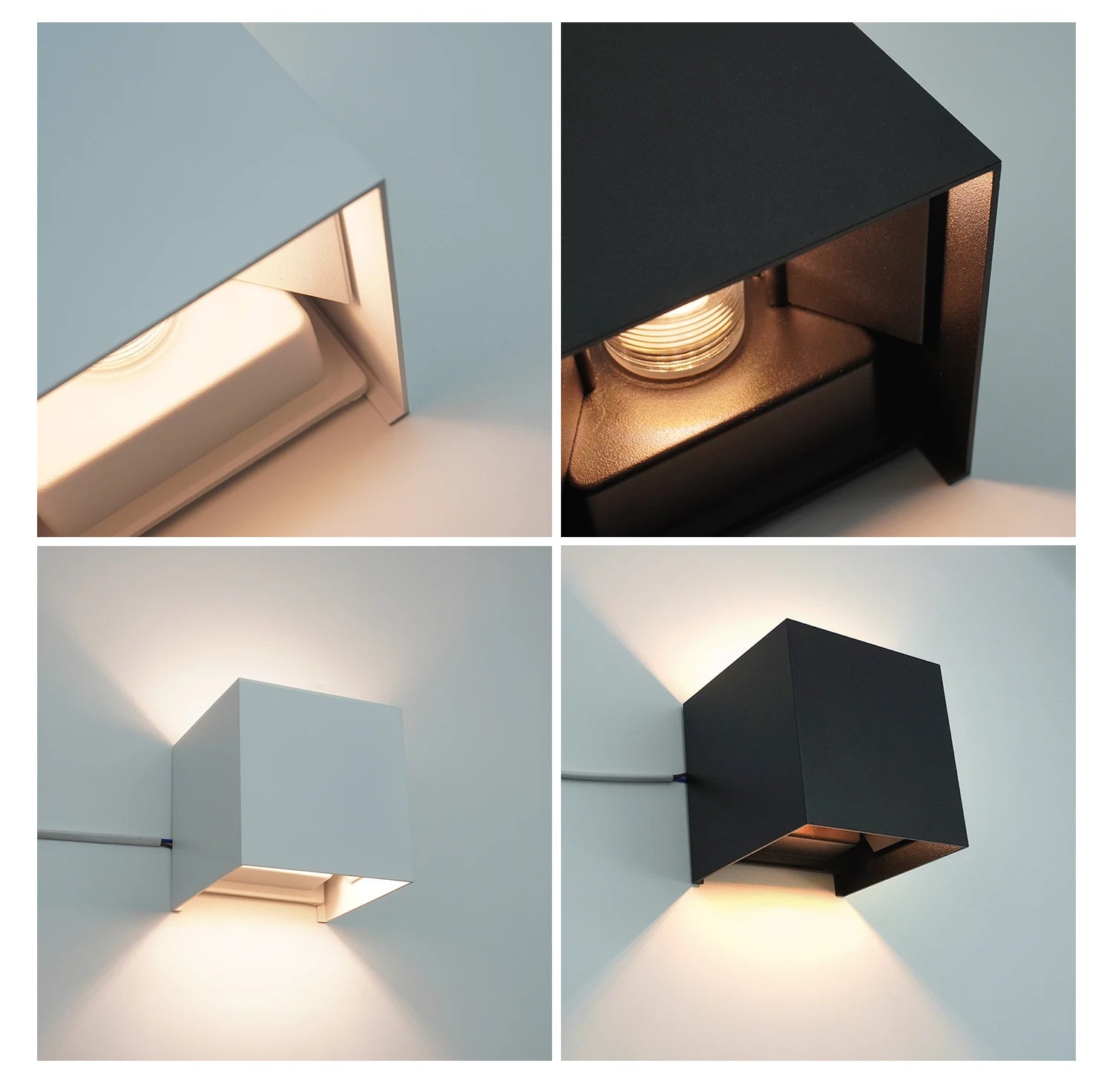 KICAAO Modern Architectural Waterproof LED Wall Lamp | Outdoor Lighting