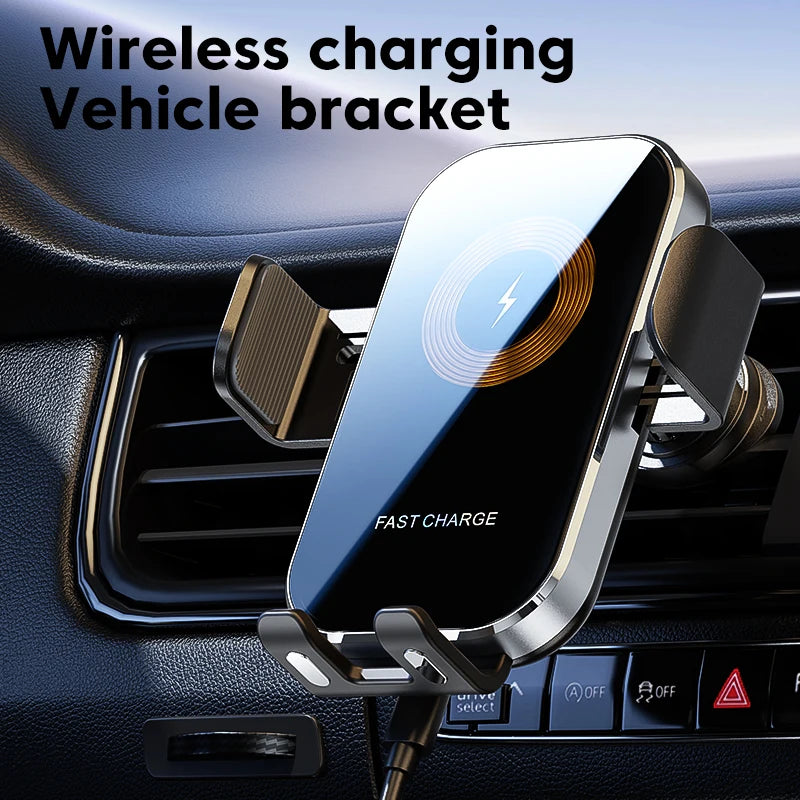 Universal Car Wireless Charger Phone Mount | Auto Holder