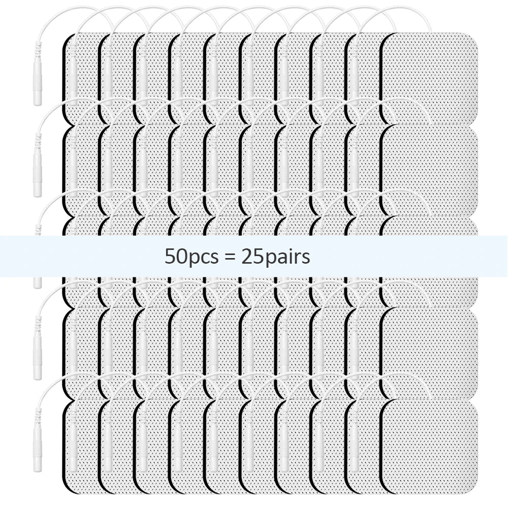 Physiotherapy TENS Electrode Pads for Muscle Stimulation & Pain Relief