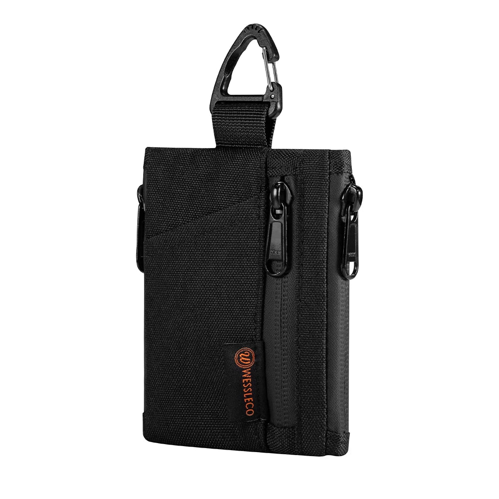 EDC X-PAC 5-Pocket Multi Pouch Wallet with YKK Zipper & Keychain
