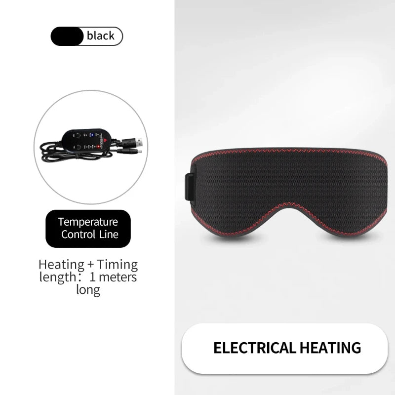 Vabena Heated Eye Mask for Dry Eyes - 3 Heat Levels & Hot Compress