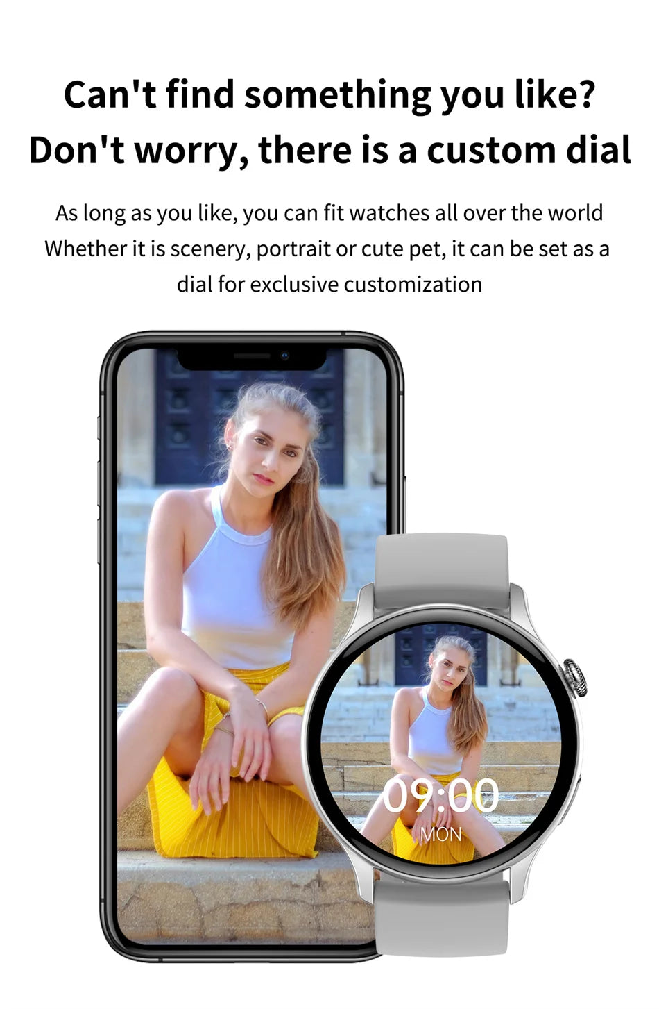 Women's Elegant AMOLED Smartwatch with GPS & Bluetooth Calling
