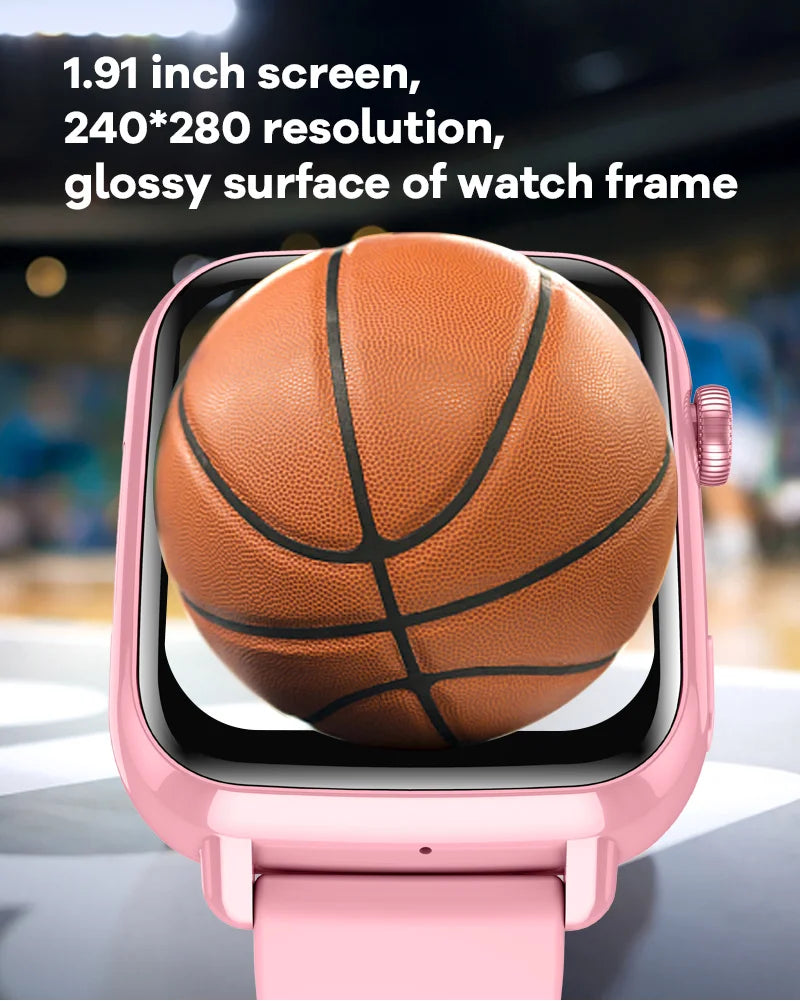 Kids 4G Smart Watch with GPS Tracker & Video Call | Child Safety Phone Watch