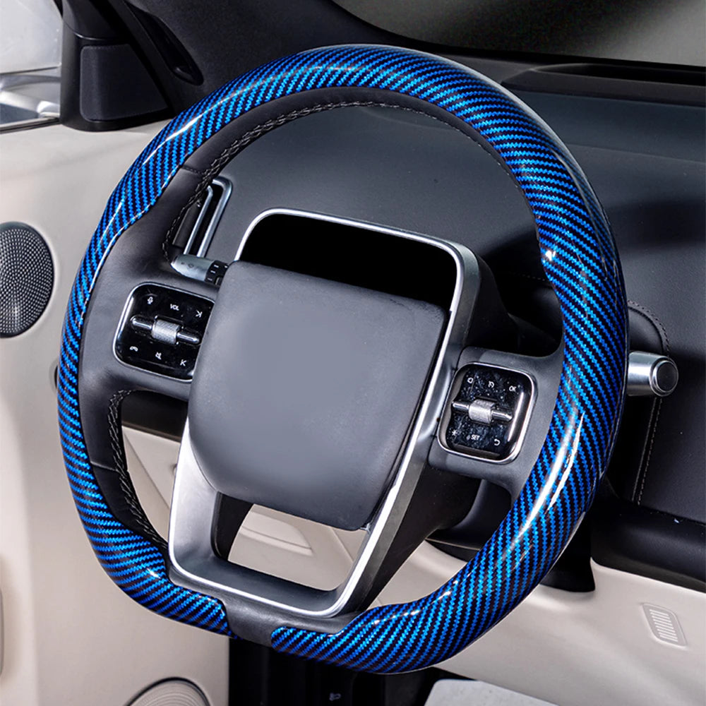Universal Non-Slip Breathable Steering Wheel Cover 36-38cm