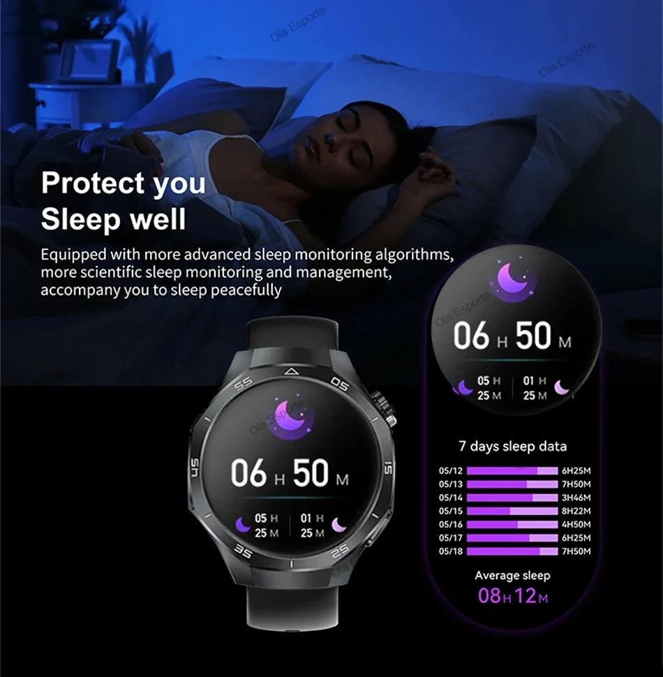 Vabena Watch 5 Pro GPS NFC Smartwatch | AMOLED Display