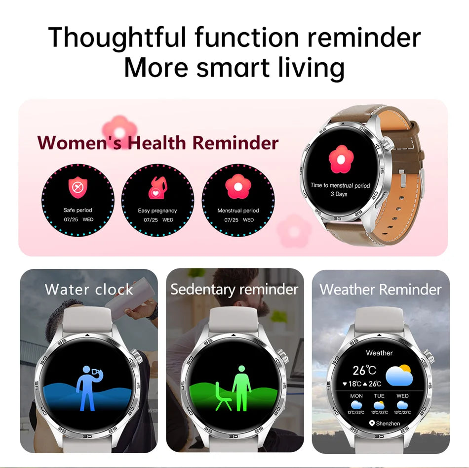 Vabena Smart Watch 5 Pro | GPS, NFC, AMOLED, Bluetooth Call