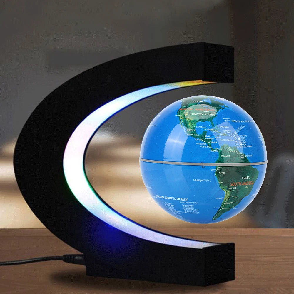 Magnetic Levitation Globe LED World Map | Unique Home Decor Gift