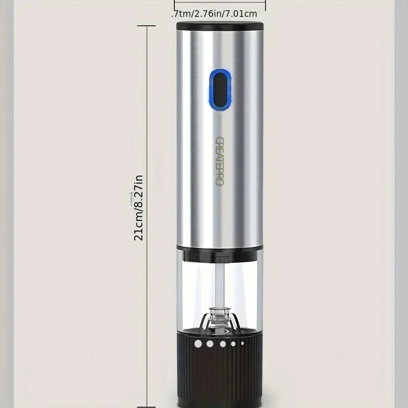 Electric Salt Pepper Grinder Automatic Rechargeable Mill