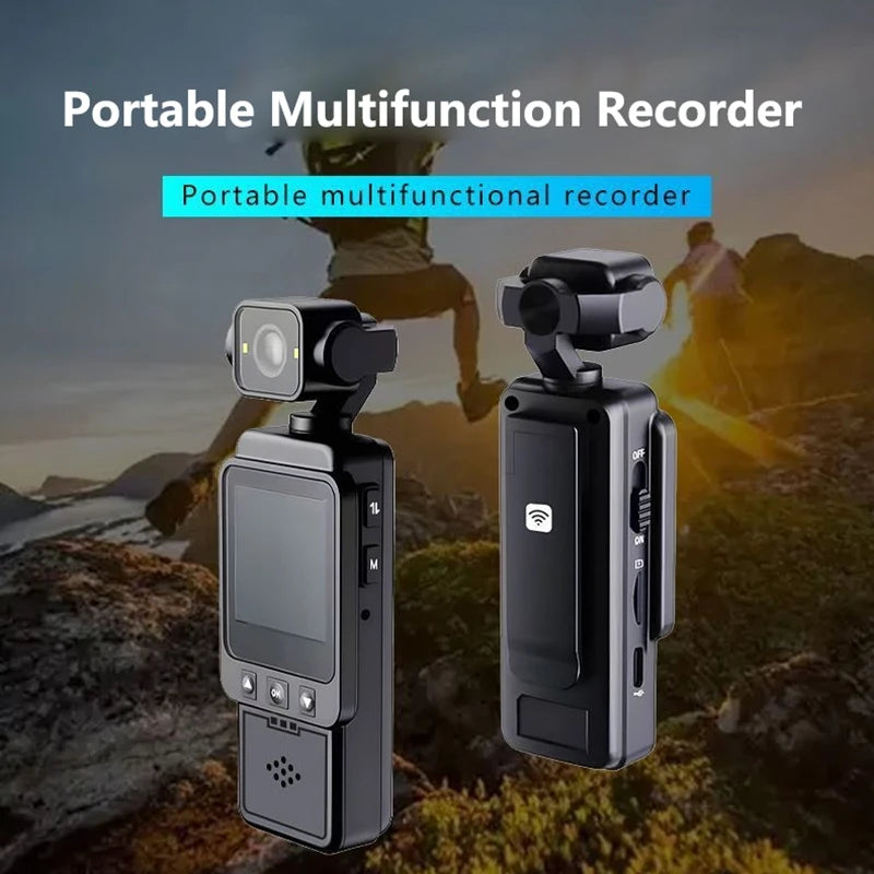 Lenovo 4K Waterproof Action Camera with Dual Screens
