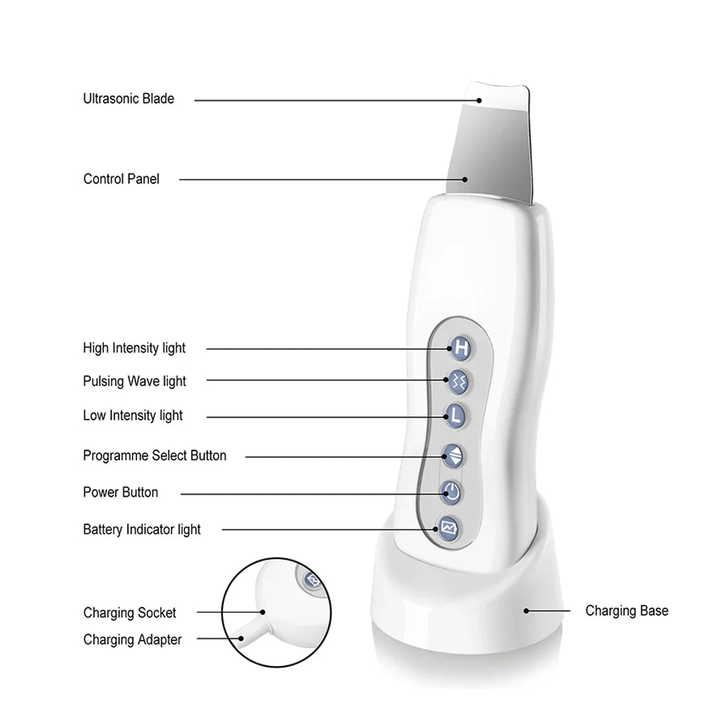 Vabena Deep Facial Pore Cleaner & Massager - Clear Skin Device