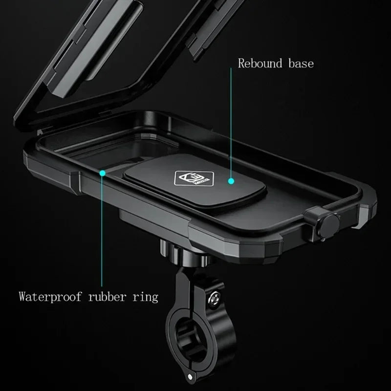Motorcycle Wireless Charger Phone Mount - QC 3.0 Fast Charging Holder