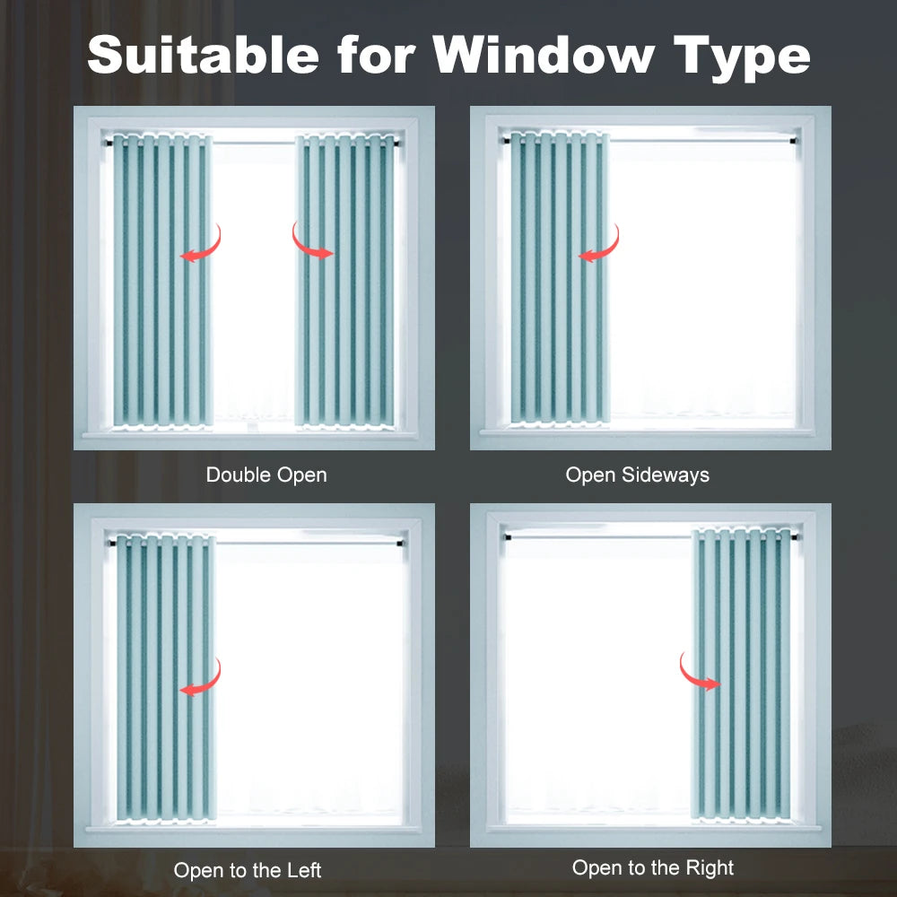 Silent Tuya Smart Curtain Motor | Automated Window Blinds