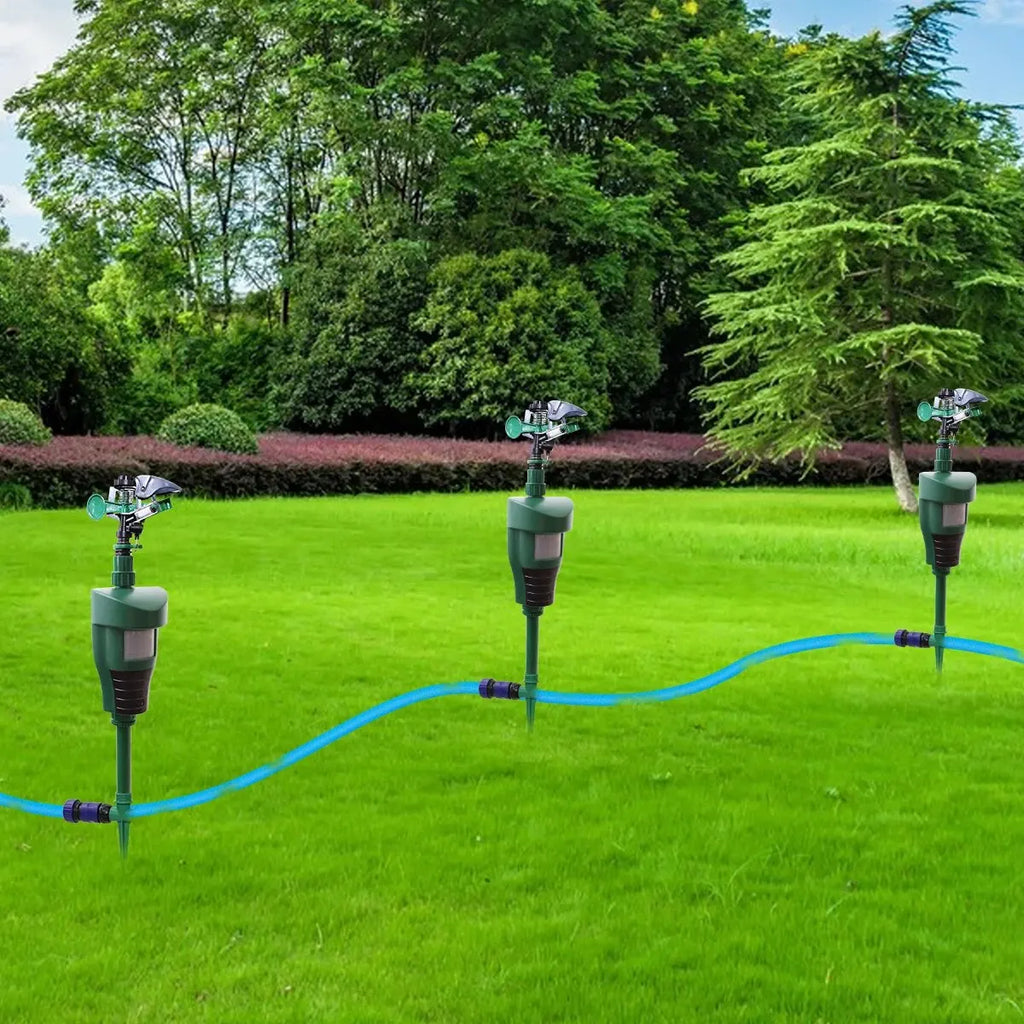 Motion Sprinkler Animal Deterrent - Garden Pest Control Jet Spray