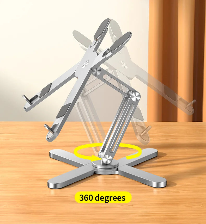 YASOKO Portable Laptop & Tablet Stand - Foldable Aluminum