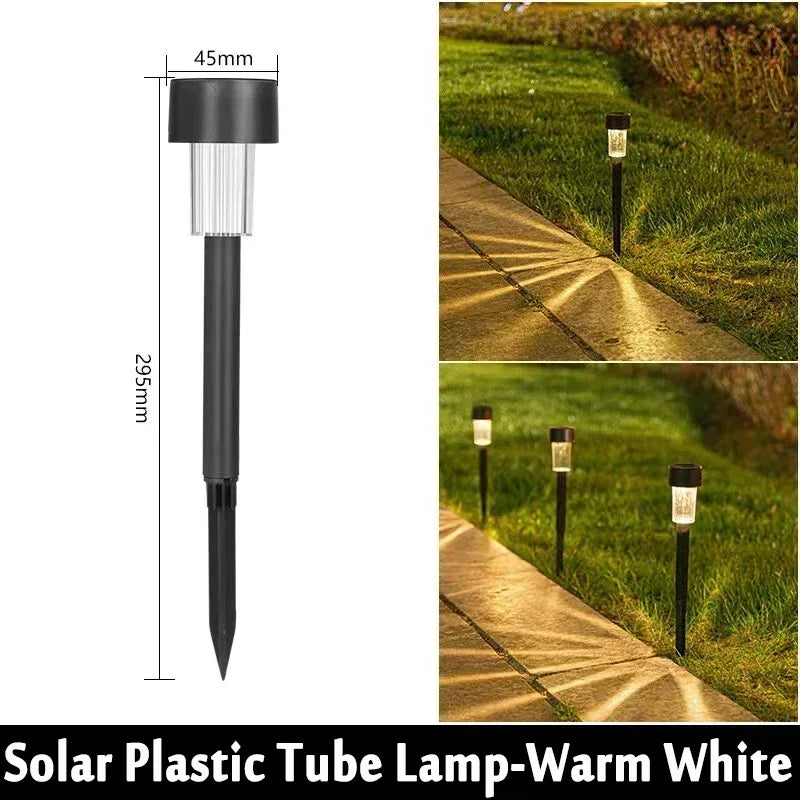 Vabena Solar Garden Lights Outdoor - Waterproof LED Landscape Pathway Lamps (10/20/30 Pcs)
