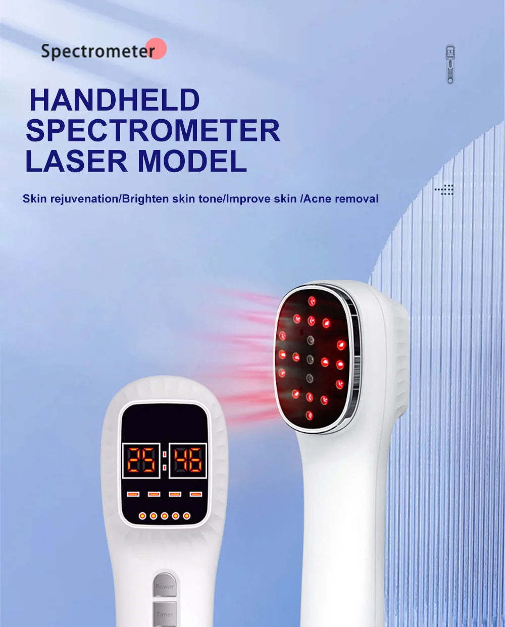 650nm+808nm Red Light Infrared Therapy Device for Skin Rejuvenation & Pain Relief
