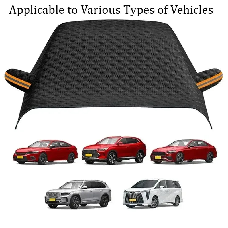 All-Weather Magnetic Windshield Protector | Frostproof & Sunshade